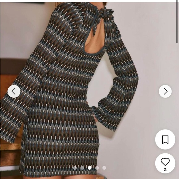 12th Tribe Women's Multi Dress - Picture 2 of 4